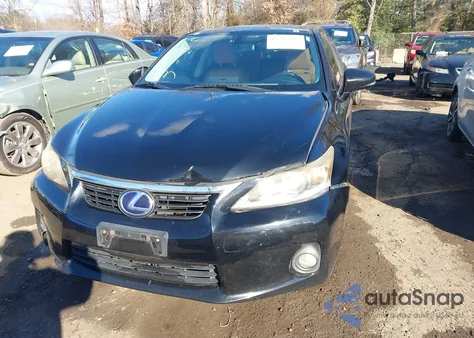 2012 Lexus Ct 200H Premium из США, поврежденный, VIN JTHKD5BH9C2103003